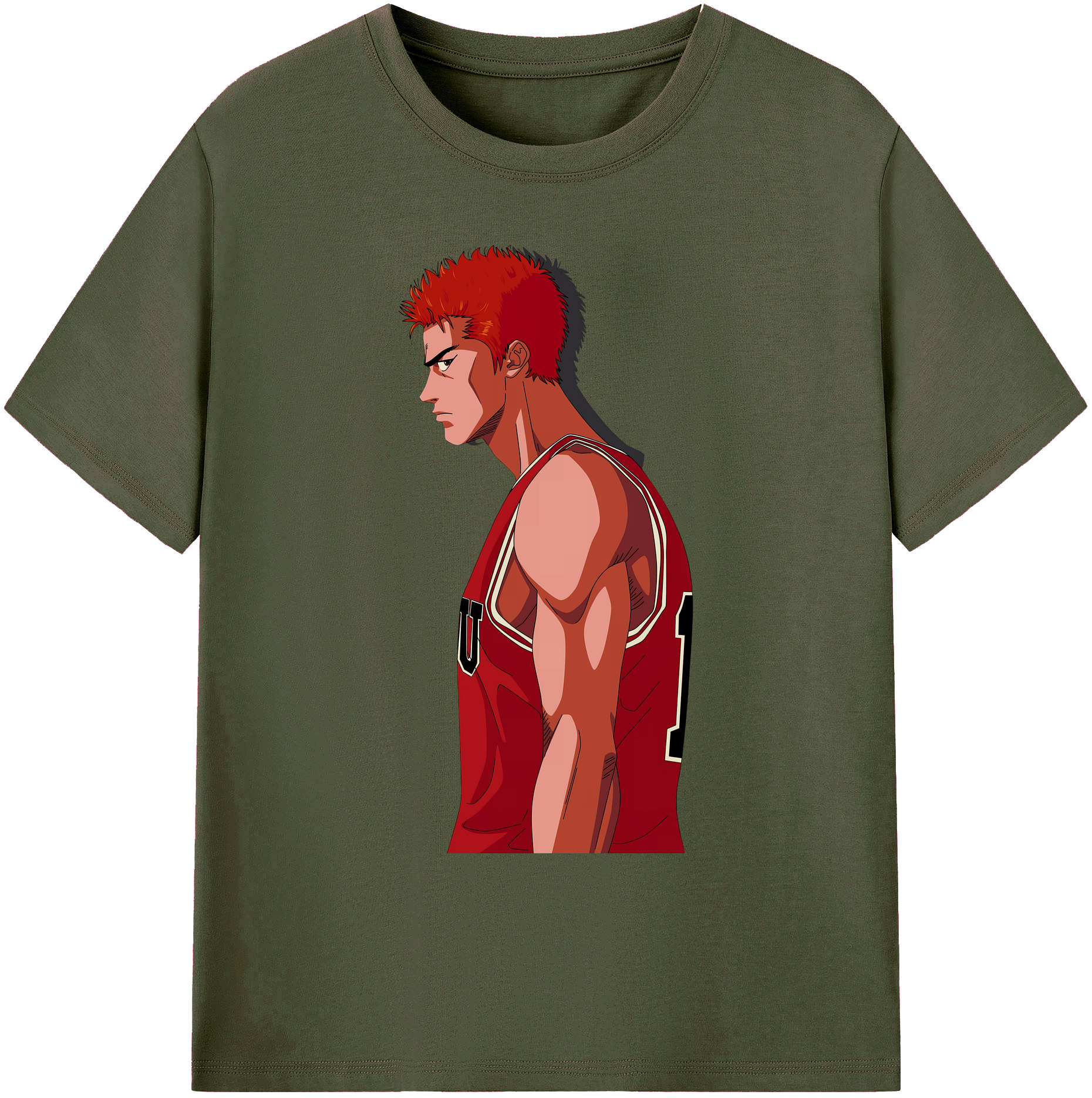 （画像用） SLAM DUNK／スラムダンク 綿100％ メンズ半袖Tシャツ｜肌触りやわらか＆通気性